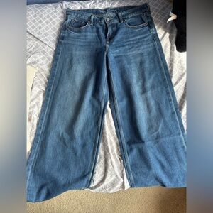 Old Navy Blue Flare Wide Leg Jeans